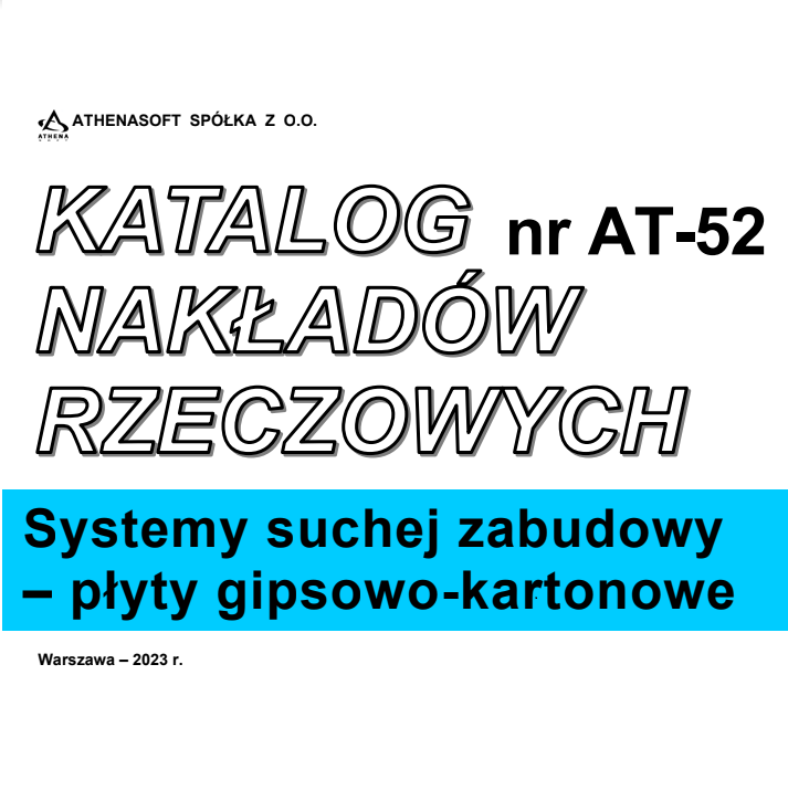 Read more about the article Katalog Nakładów Rzeczowych